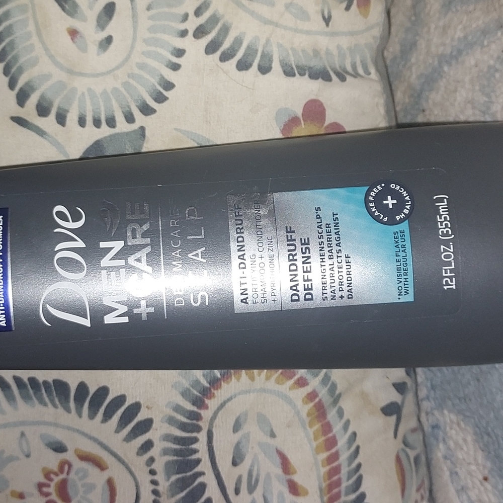 Mens + care Dove dermacare Scalp dandruff defense shampoo +conditioner